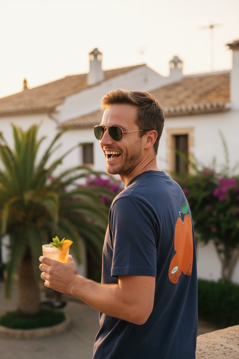Dún - Five a Day tee - Navy