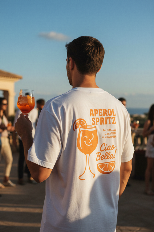 Dún - Aperol Ciao Bella! tee